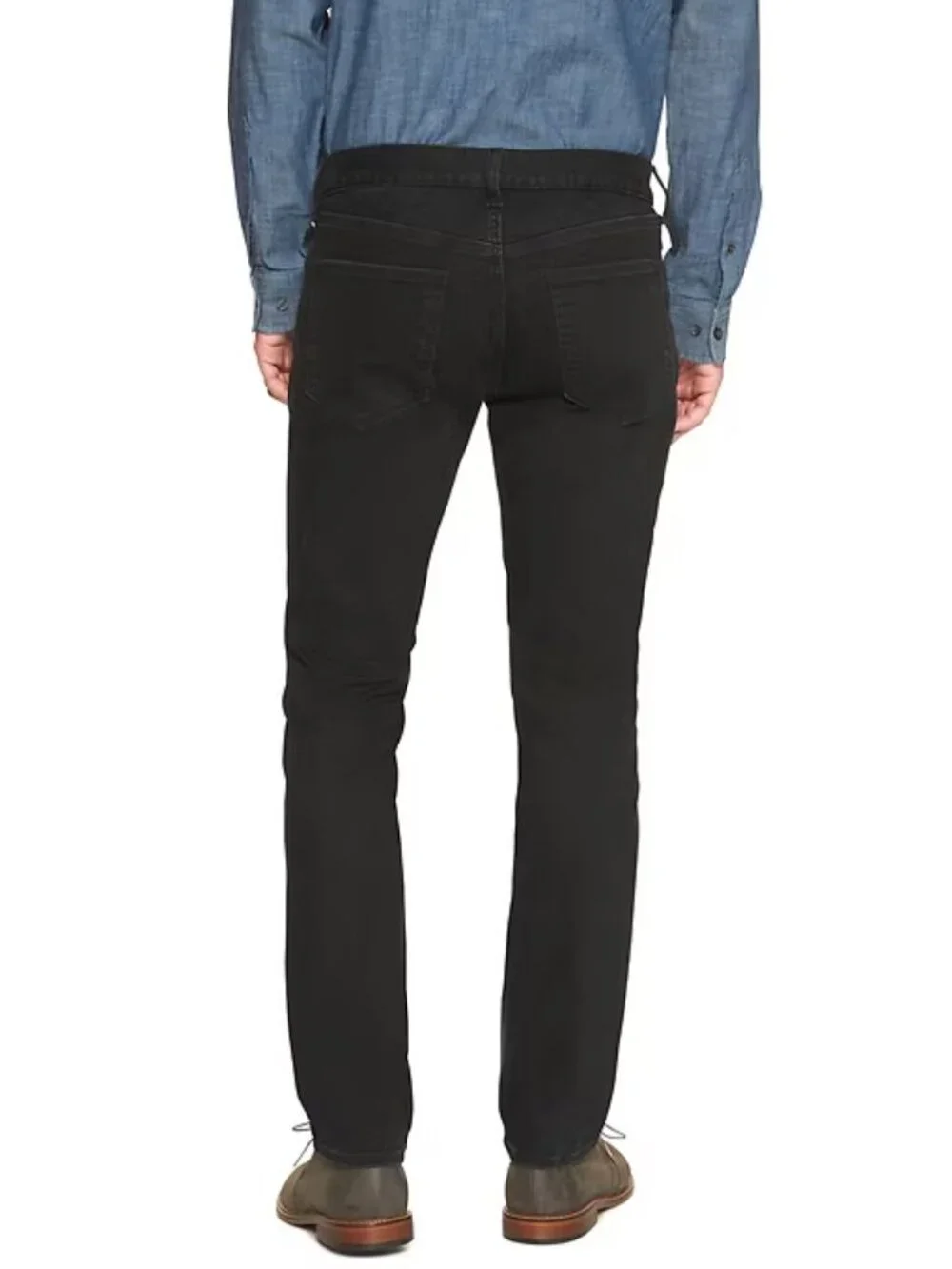 Banana Republic 32x30 Jeans Men Dark Gray Skinny Techmotion Cotton Stretch